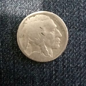 Dateless "Pure Silver" Buffalo Nickel Coin